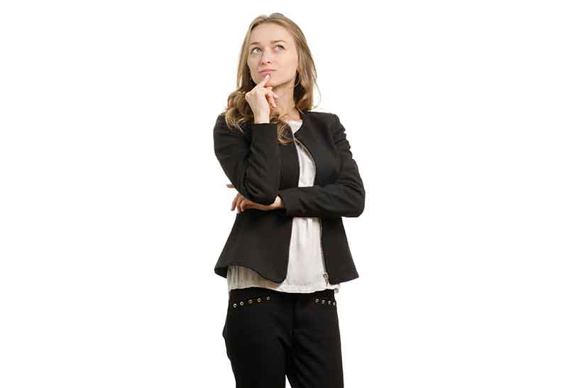 Low Carb Diet Reader Queries. Picture of a Confused Looking Woman.