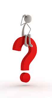 What Does CKD and TKD Mean? Cartoon Man Looking Confused Sitting On a Question Mark.