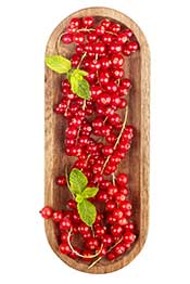 A Box of Fresh Redcurrants.